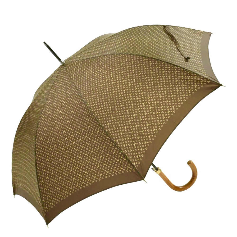 Louis Vuitton Umbrella LV Wood Handle Classic 35"